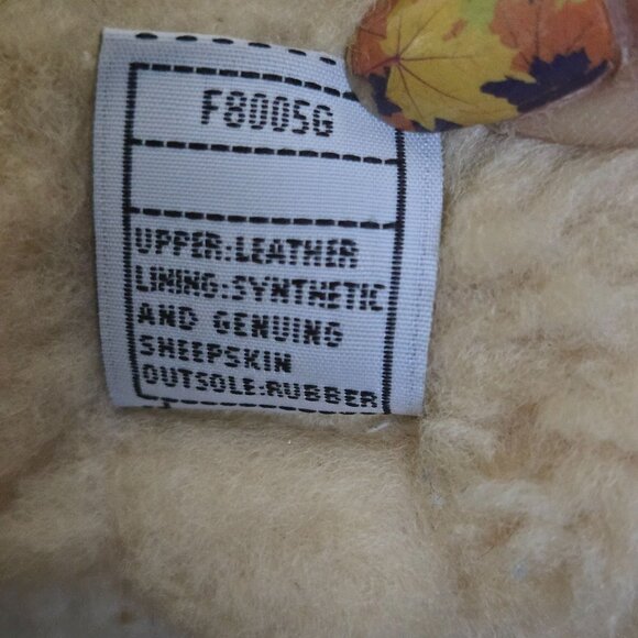 Ugg 5480 Tan Leather Shearling Lined Vibram Sole Gore Tex Chukka Boots Size 12 - Picture 9 of 9